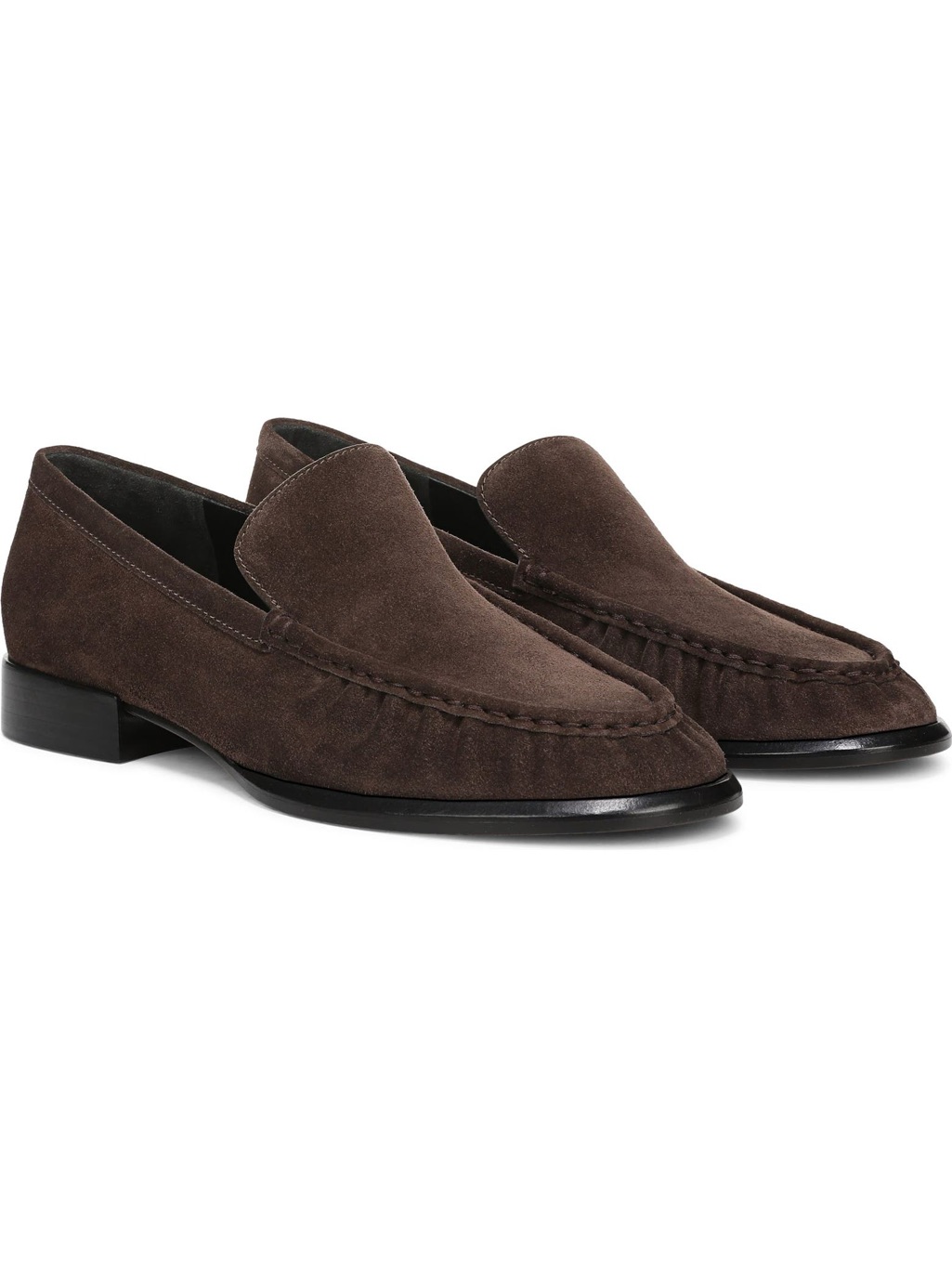Vince Brown Suede Nora Loafer